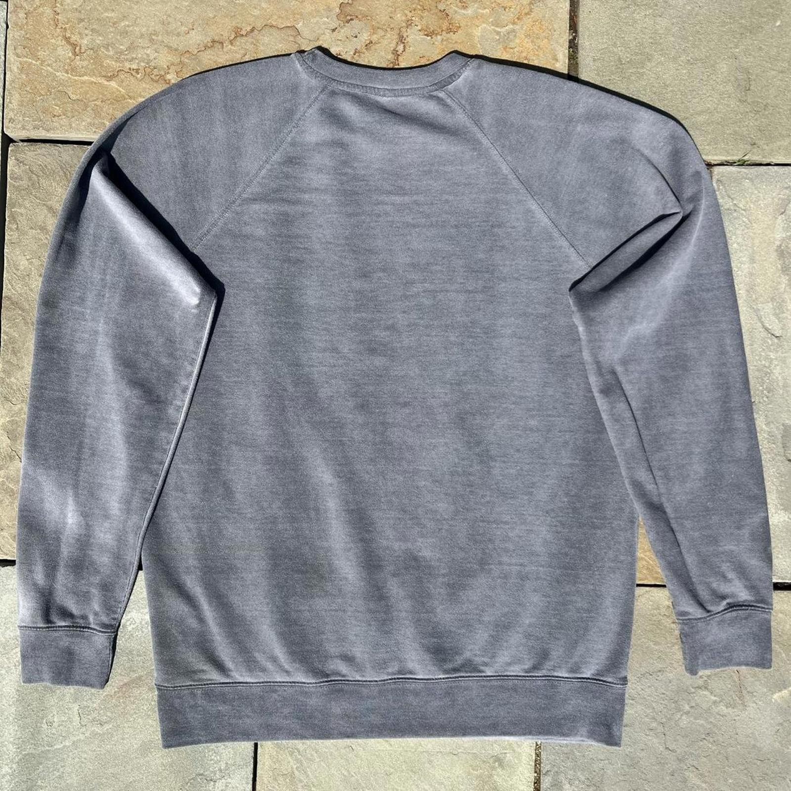 Other Reworked Grey Garment Dye Crewneck Sweatshirt Size US M / EU 48-50 / 2 - 3 Thumbnail