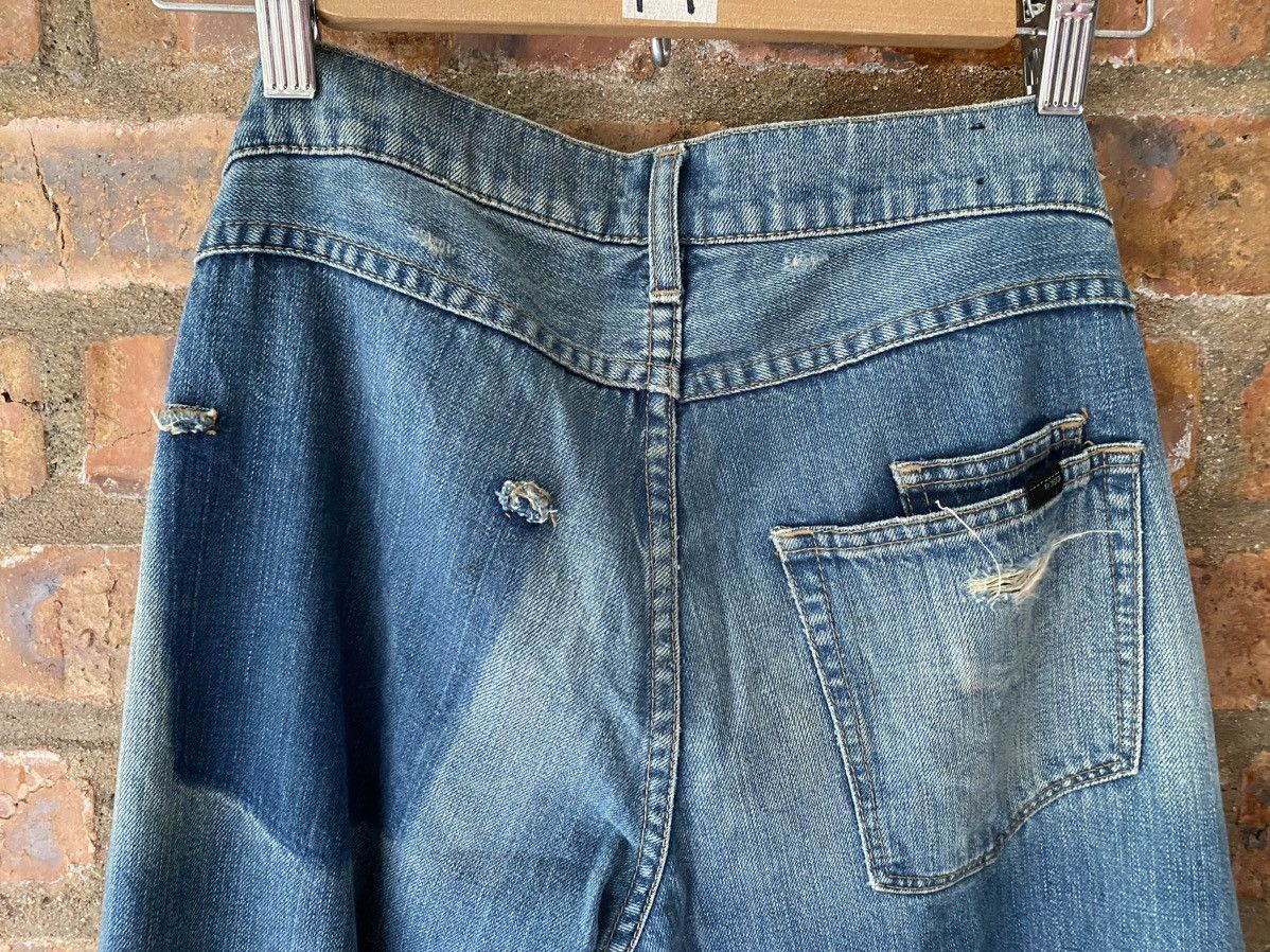 Fadeless 2000s Fadedless Japan patchwork distresses denim Size US 32 / EU 48 - 12 Thumbnail