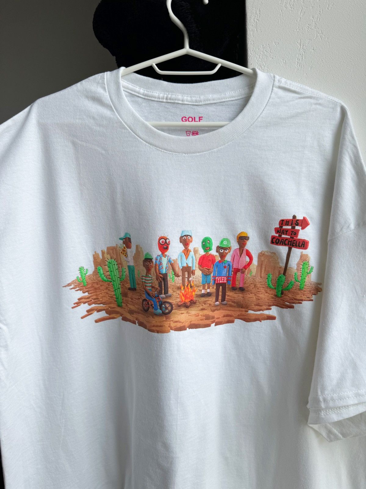 Coachella × Golf Wang × Tyler The Creator TYLER THE CREATOR GOLF WANG COACHELLA CLAYMATION TEE Size US XL / EU 56 / 4 - 2 Thumbnail