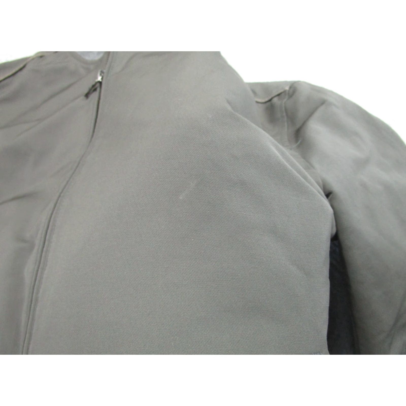 Vince Vince Jacket Mens Small Green Bomber Full Zip Ribbed Hem Lined Cotton Casual Size US S / EU 44-46 / 1 - 4 Thumbnail