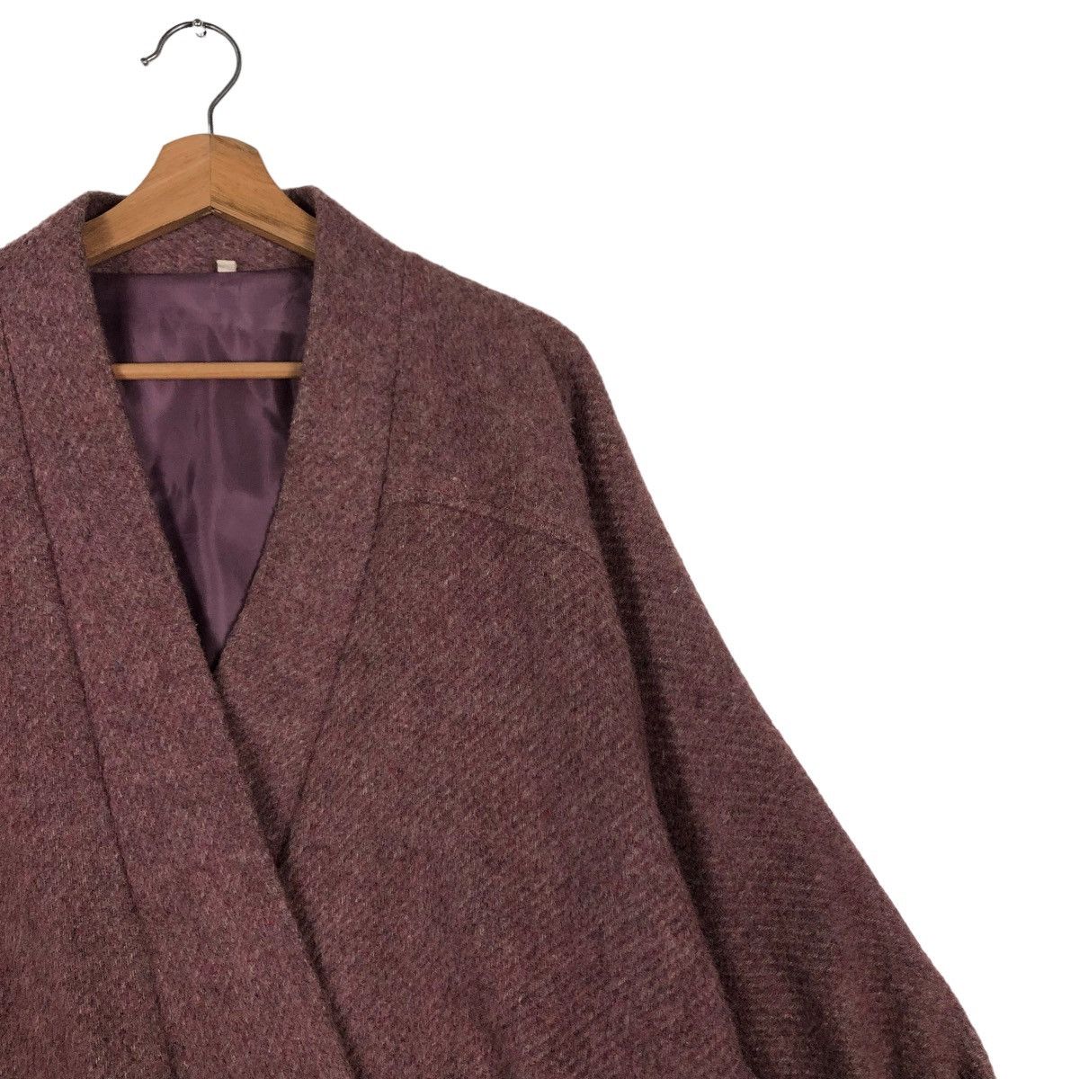 Japanese Brand VINTAGE WOOL BOMBER JACKET DOUBLE BREAST ISSEY MIYAKE JAPAN Size US M / EU 48-50 / 2 - 9 Thumbnail