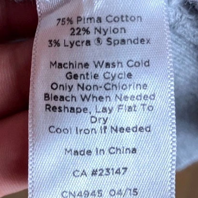 Talbots Talbots Womens Cardigan Gray Button Up Pima Cotton Blend 3X Sweater Knit Solid Casual Office Womens Size XXL / US 16-18 / IT 52-54 - 7 Thumbnail