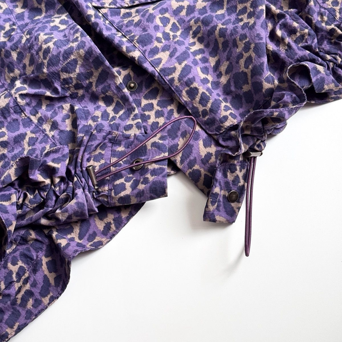 Karl Lagerfeld Karl Lagerfeld Leopard Purple Jacket Size US XL / EU 56 / 4 - 8 Thumbnail