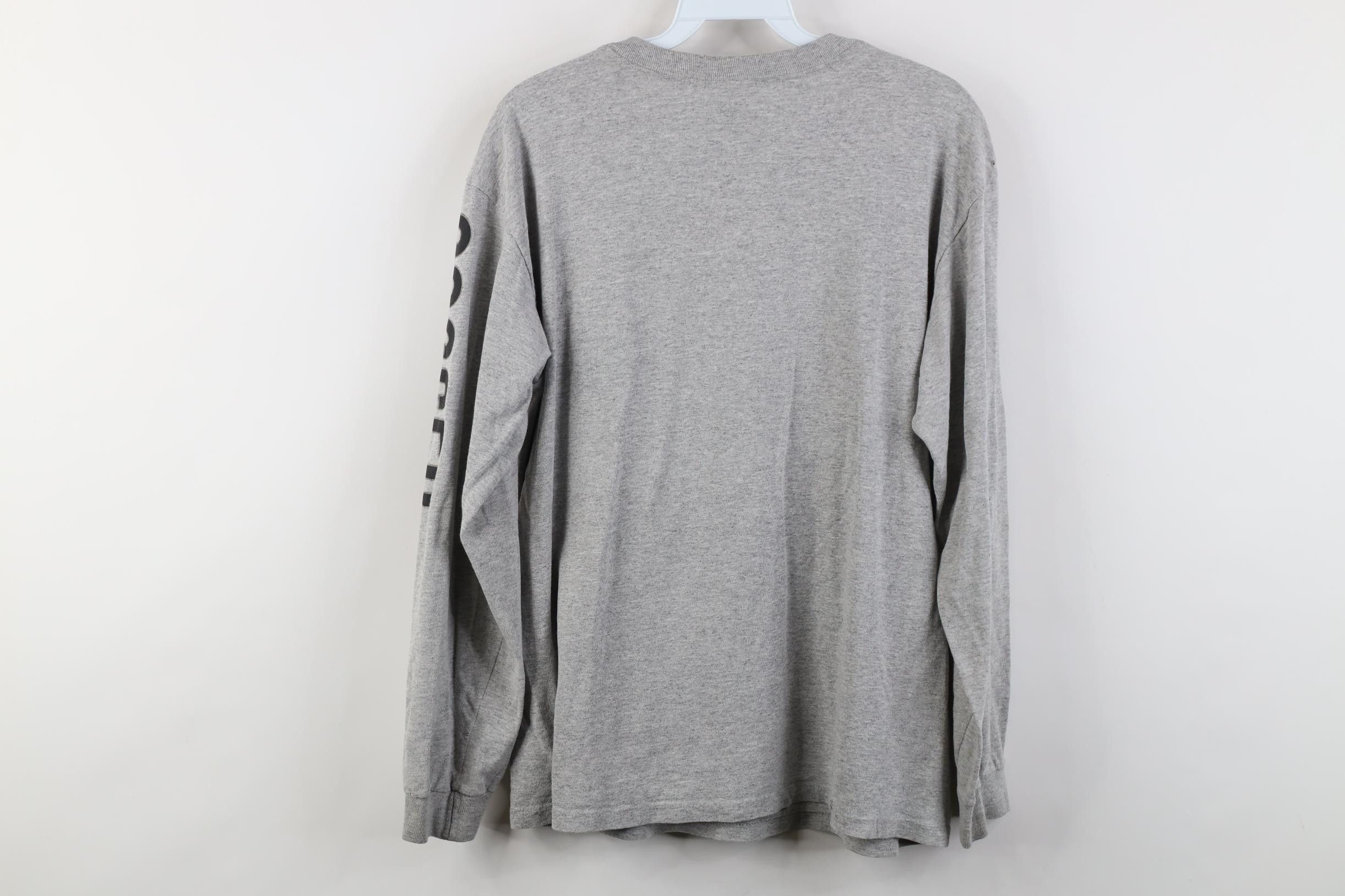Nike Vintage 90s Nike Soccer Center Swoosh Long Sleeve T-Shirt Size US S / EU 44-46 / 1 - 12 Thumbnail