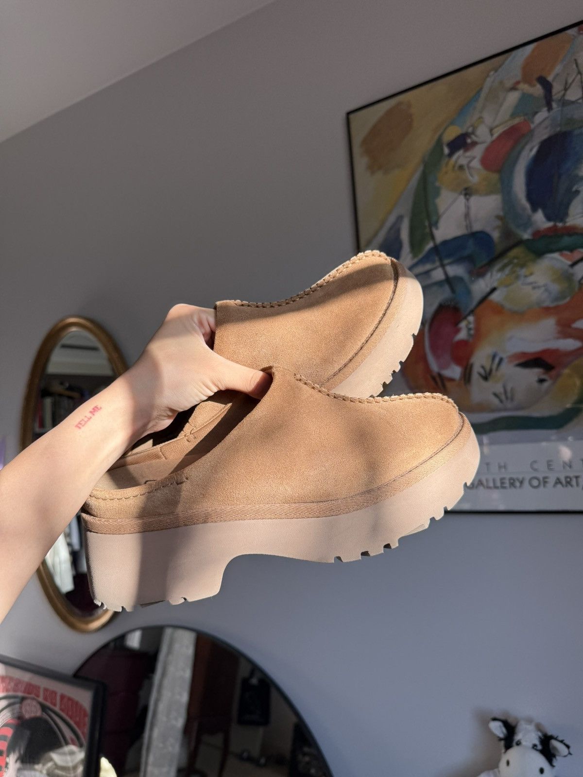 Ugg Ugg New Heights Chestnut Clogs/Mules Size US 9 / IT 39 - 1 Thumbnail