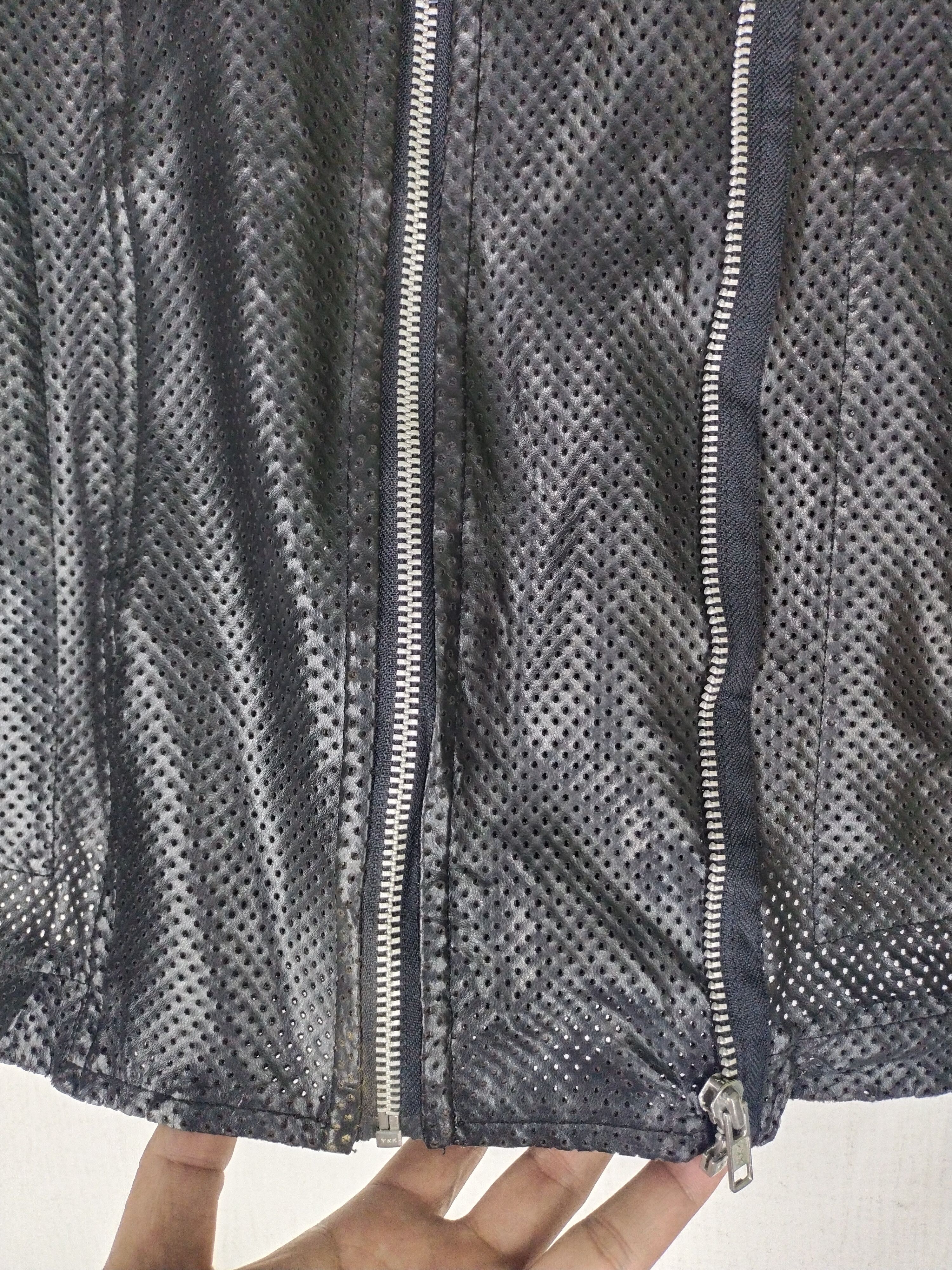 Comme des Garcons Vtg 00's Spring Summer Collection Faux Leather Jacket Rider Size US S / EU 44-46 / 1 - 9 Thumbnail