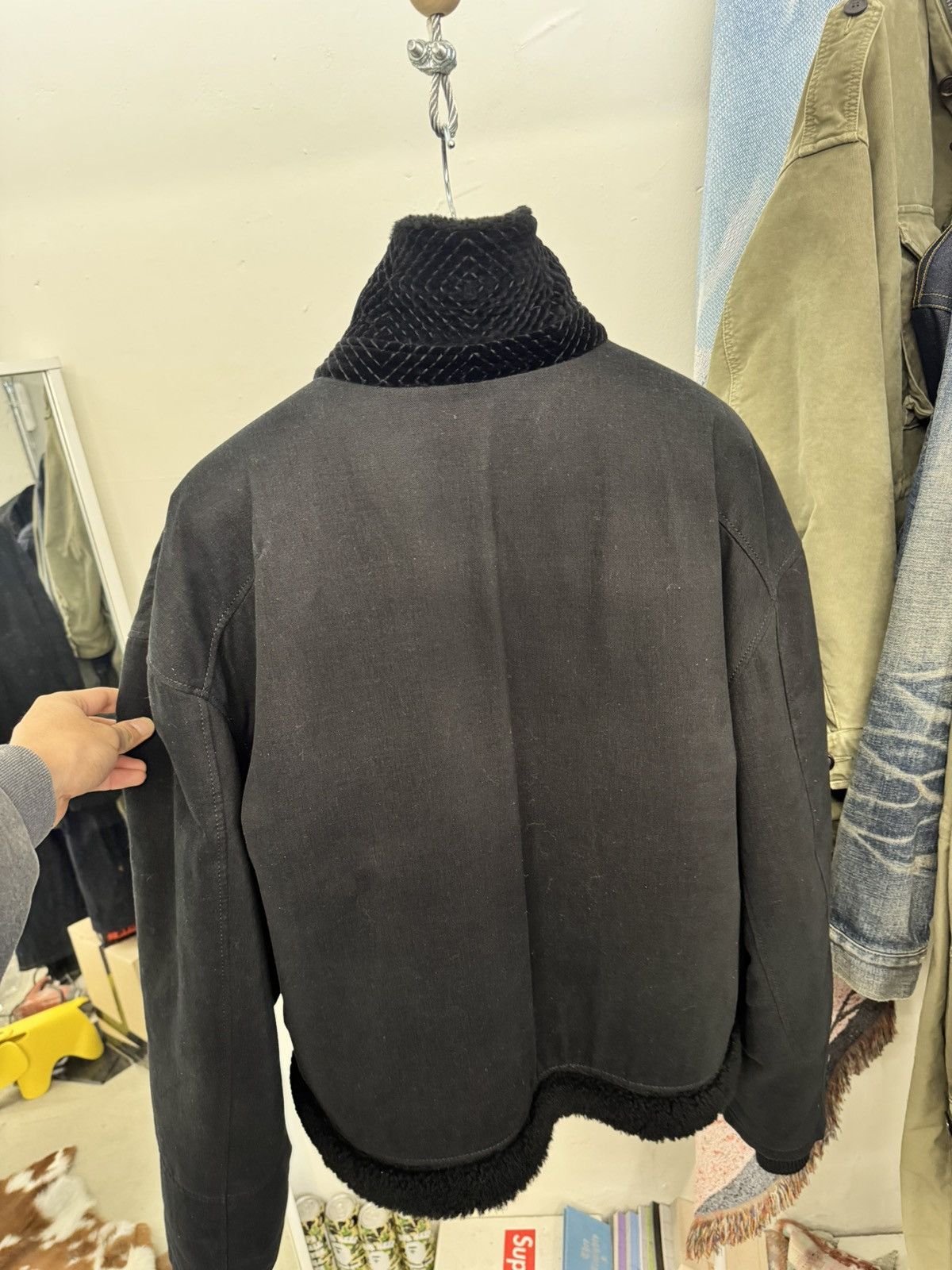 Haider Ackermann Haider ackermann shearling bomber jacket Size US XL / EU 56 / 4 - 3 Thumbnail