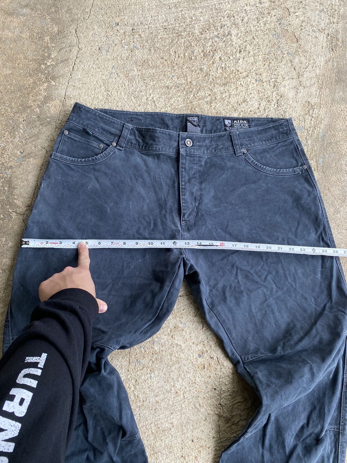Kuhl × Vintage Kuhl Rydr Vintage Patina Dye Hiking Canvas Pants Size US 42 / EU 58 - 13 Thumbnail