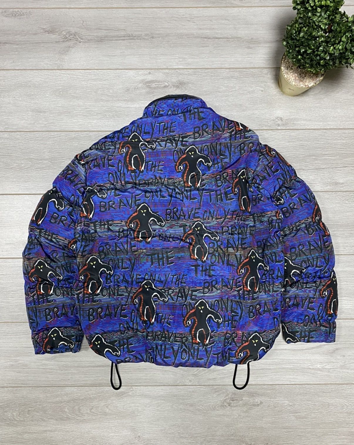 Diesel Diesel all over puffer jacket gorillas monkey only brave eb0 Size US L / EU 52-54 / 3 - 10 Thumbnail