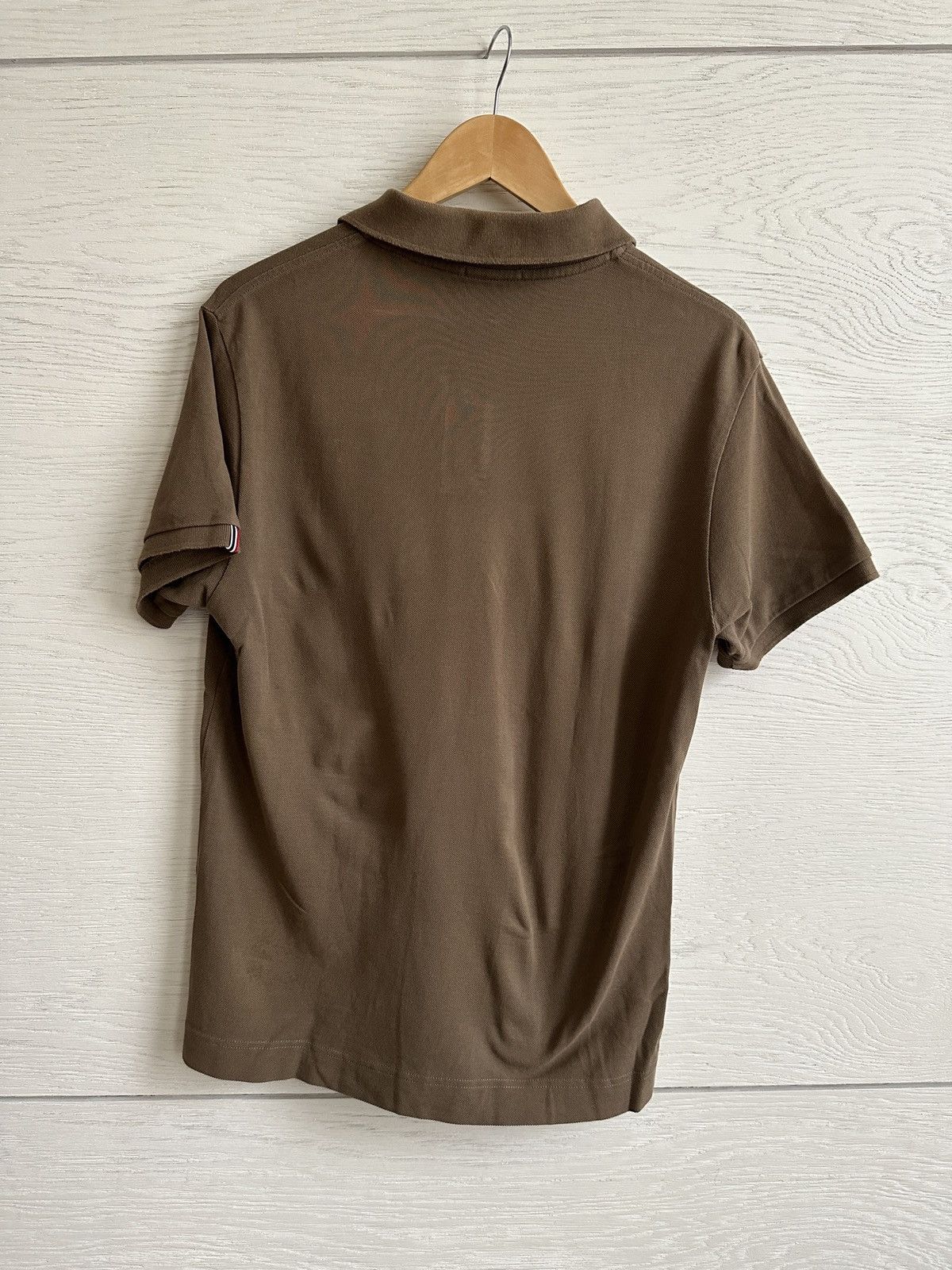 Moncler Moncler Brown Polo Size US L / EU 52-54 / 3 - 2 Thumbnail