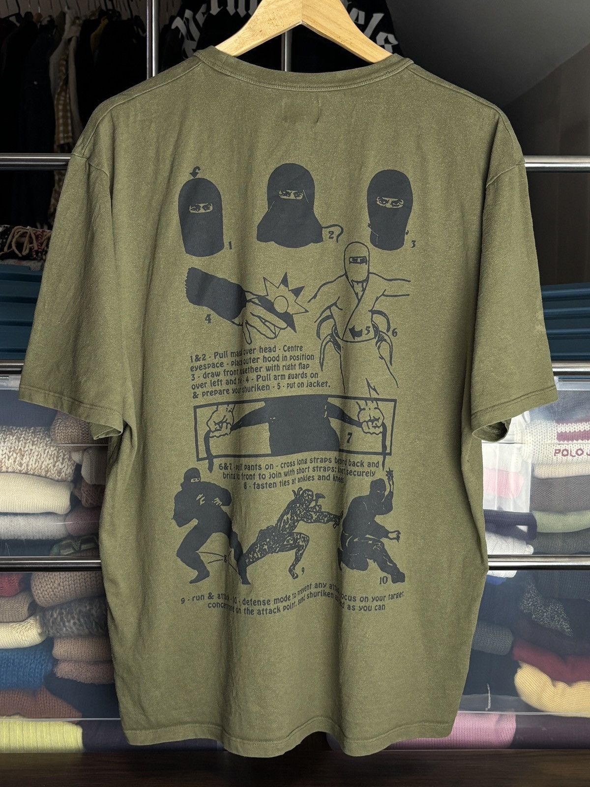 Edwin Edwin Shinobi Japan Style Ninja Tutorial Vintage T-Shirt Size US L / EU 52-54 / 3 - 1 Thumbnail