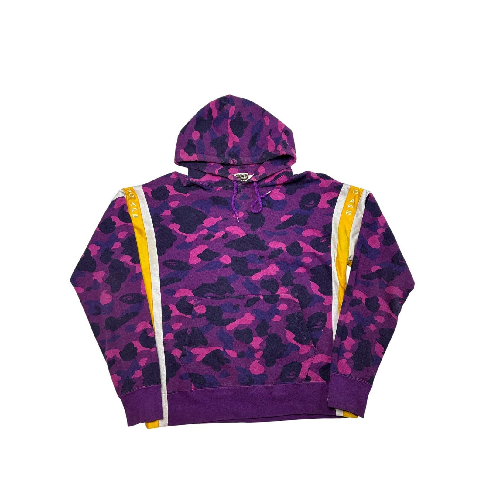 Bape Bape Purple Camo Hoodie Size US XL / EU 56 / 4 - 1 Thumbnail