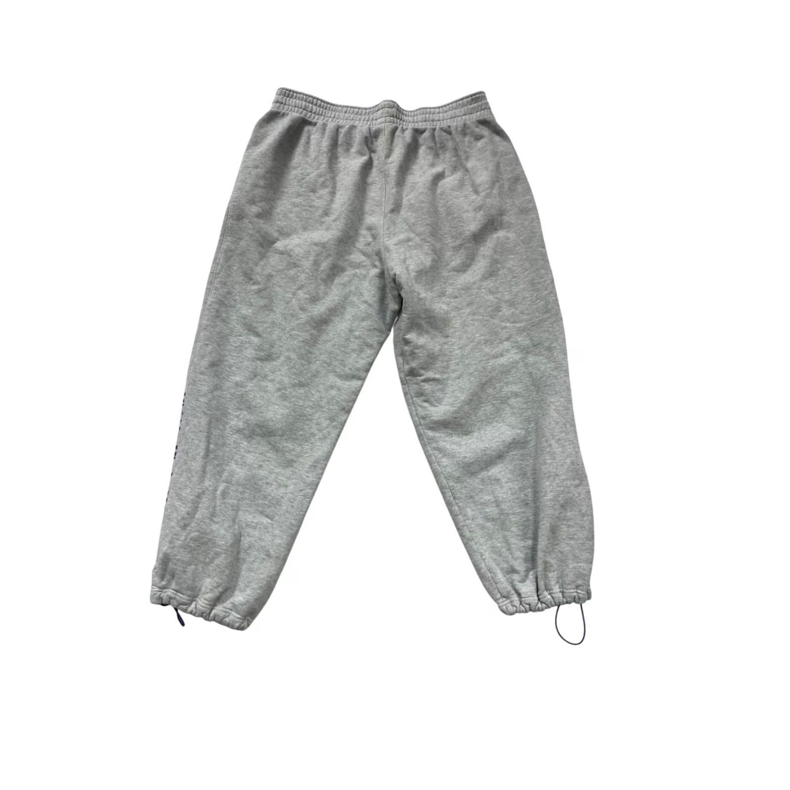 Nike Nike Gray Sweatpants 3XL Mens Pants 100% Cotton Elastic Waist Cuffs Sweatpants Activewear Size US 39 - 2 Thumbnail