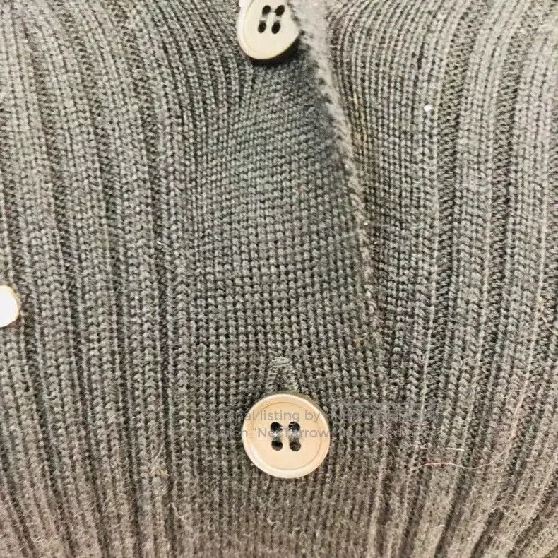 Miu Miu Miu Miu 36 Diamond wool cardigan Size S / US 4 / IT 40 - 6 Thumbnail