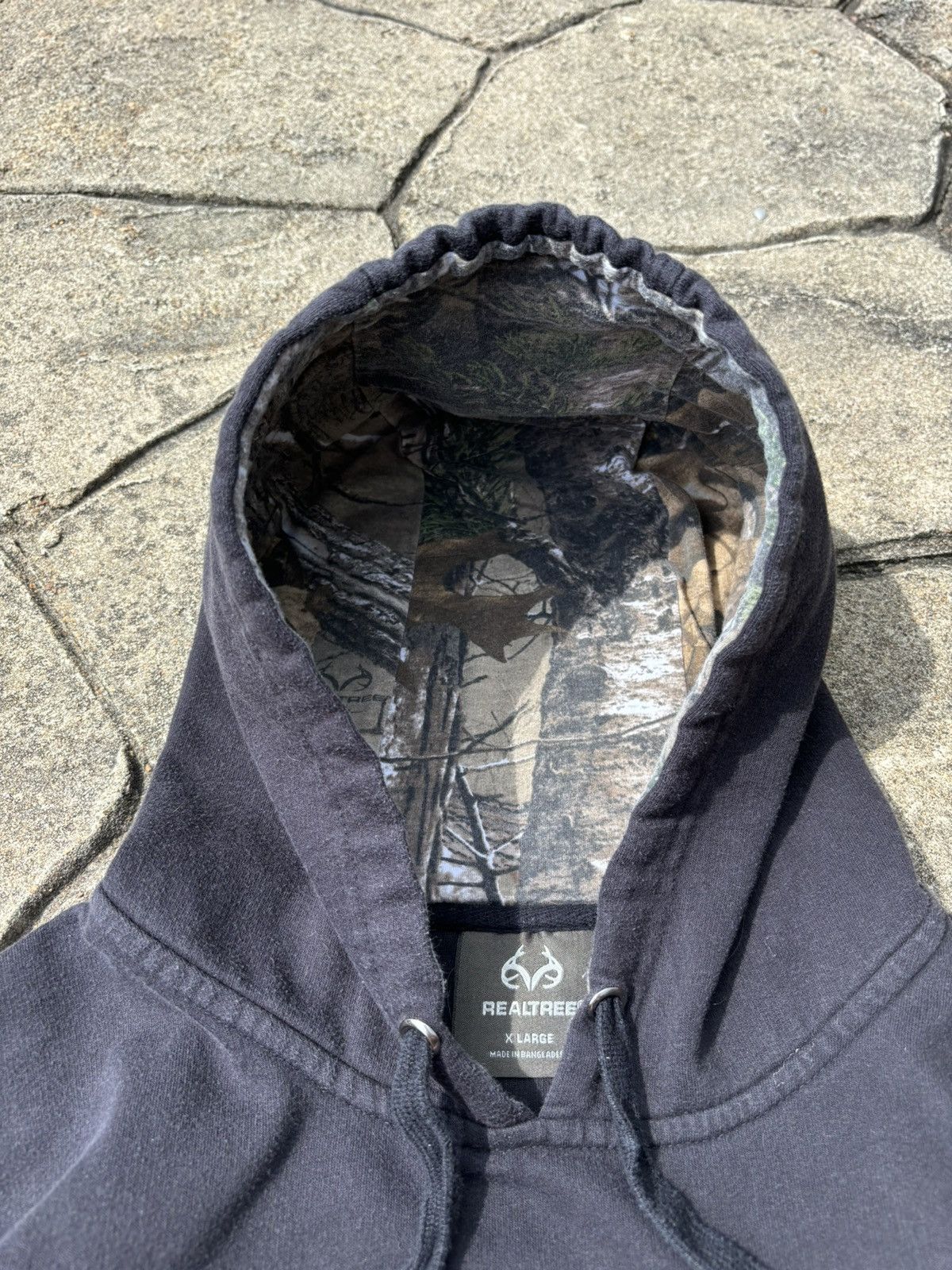 Realtree × Vintage Y2K RealTree Camo/Black Graphic Hoodie Size US XL / EU 56 / 4 - 4 Thumbnail