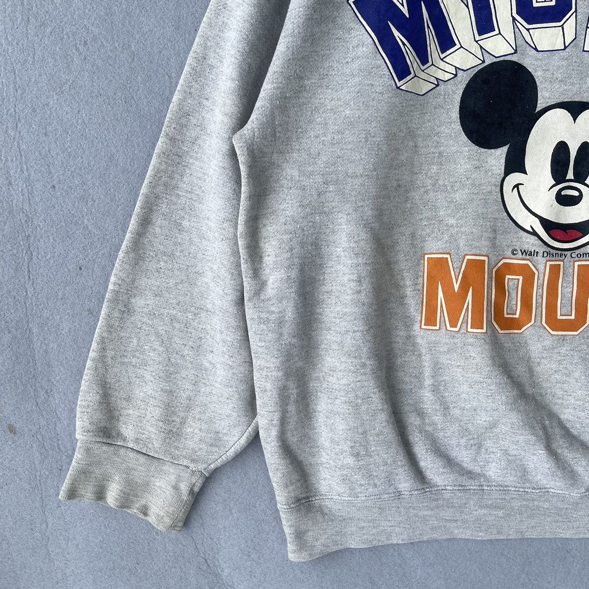 Disney Vintage Disney Mickey Mouse Sweatshirt 90s Grey Crewneck Size US M / EU 48-50 / 2 - 4 Thumbnail