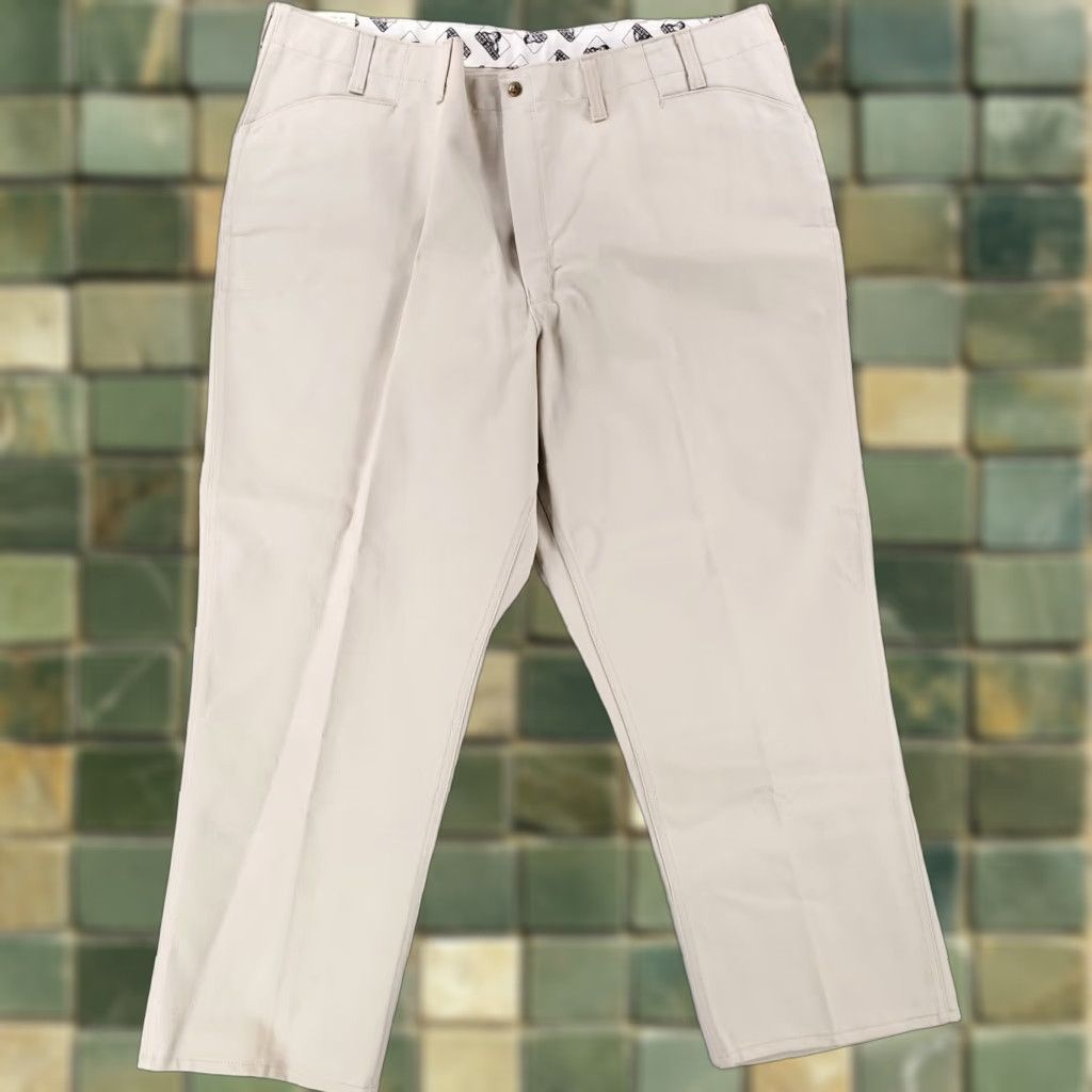 Ben Davis VINTAGE Ben Davis Gorilla Cut Pants Made USA Mens 46 x 30 46 x 29 Actual Beige Sand Workwear NWT Mens Size US 30 / EU 46 - 1 Thumbnail
