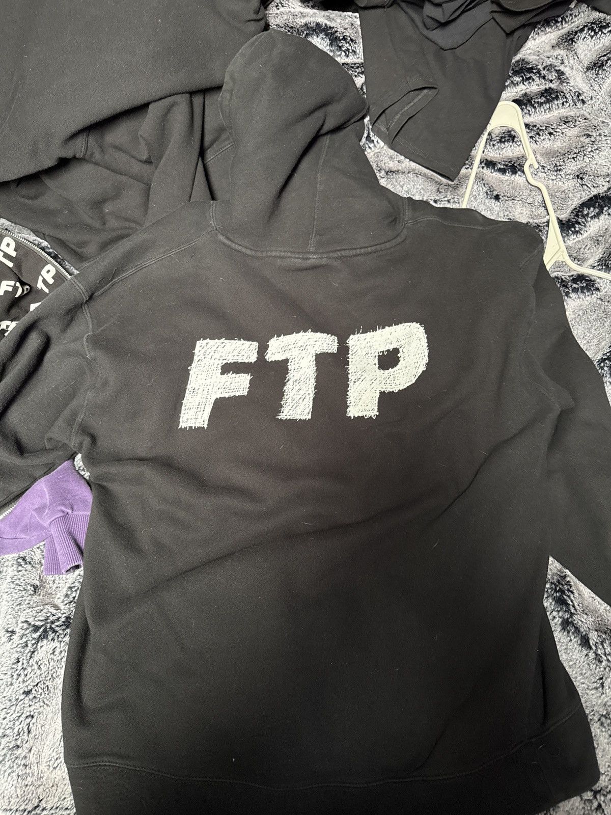 Fuck The Population Ftp scribble hoodie Size US XL / EU 56 / 4 - 2 Thumbnail