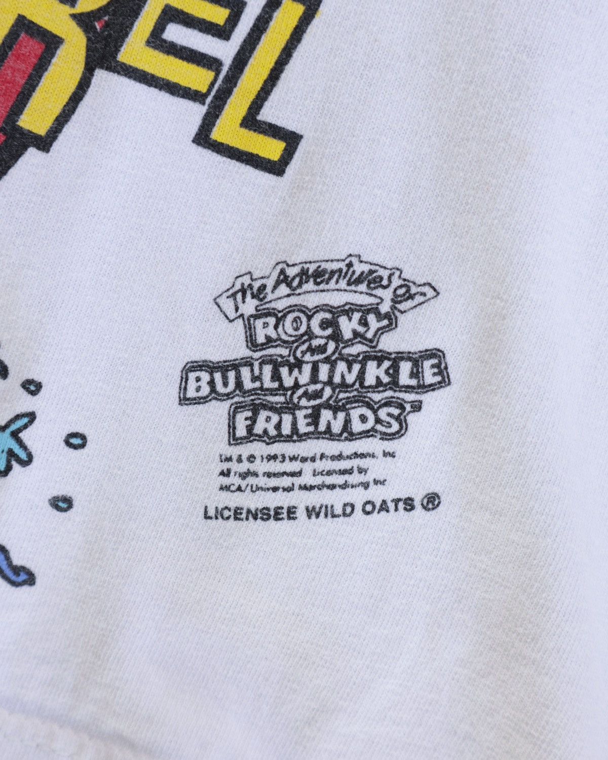 Vintage Vintage Moose and Squirrel AOP Print White Grail Tee Size US L / EU 52-54 / 3 - 4 Thumbnail
