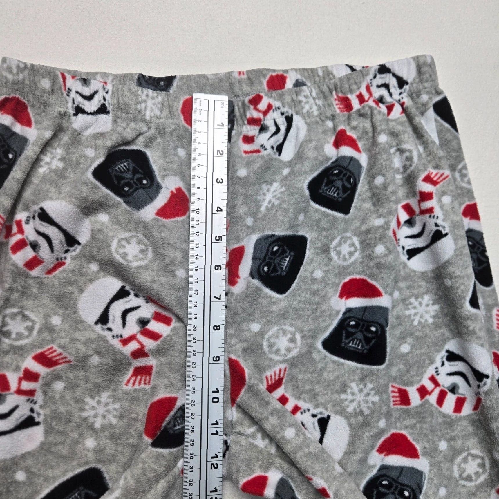 Star Wars Star Wars Pajama Pants Men M Gray Flannel Darth Vader Stormtroopers Holiday Xmas 90s Size US 31 - 5 Thumbnail