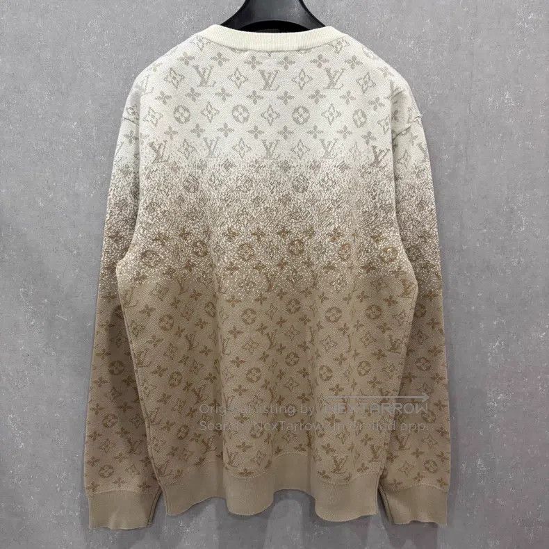 Louis Vuitton Louis Vuitton Gradient print knit logo sweatshirt Size US XL / EU 56 / 4 - 3 Thumbnail