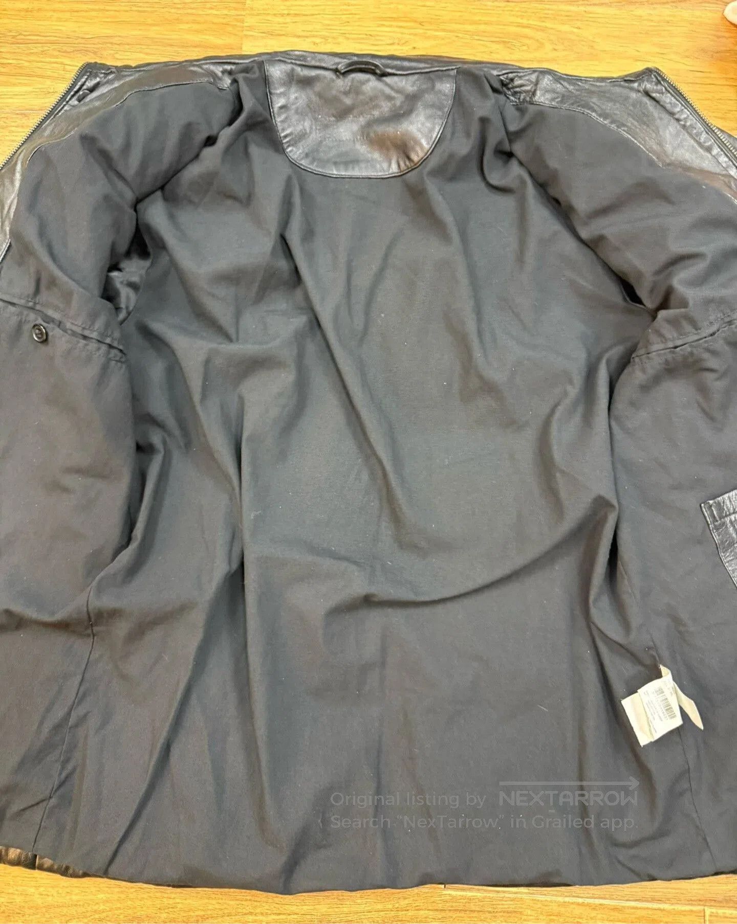 Ermenegildo Zegna Zegna Sport Men's Leather Jacket. Size US M / EU 48-50 / 2 - 3 Thumbnail