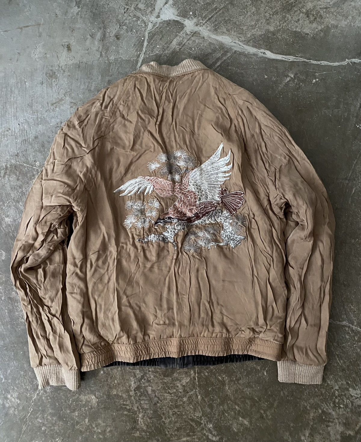 Old Joe Old Joe Crush Velvet Souvenir Jacket Kapital RRL Visvim 45r Size US M / EU 48-50 / 2 - 5 Thumbnail
