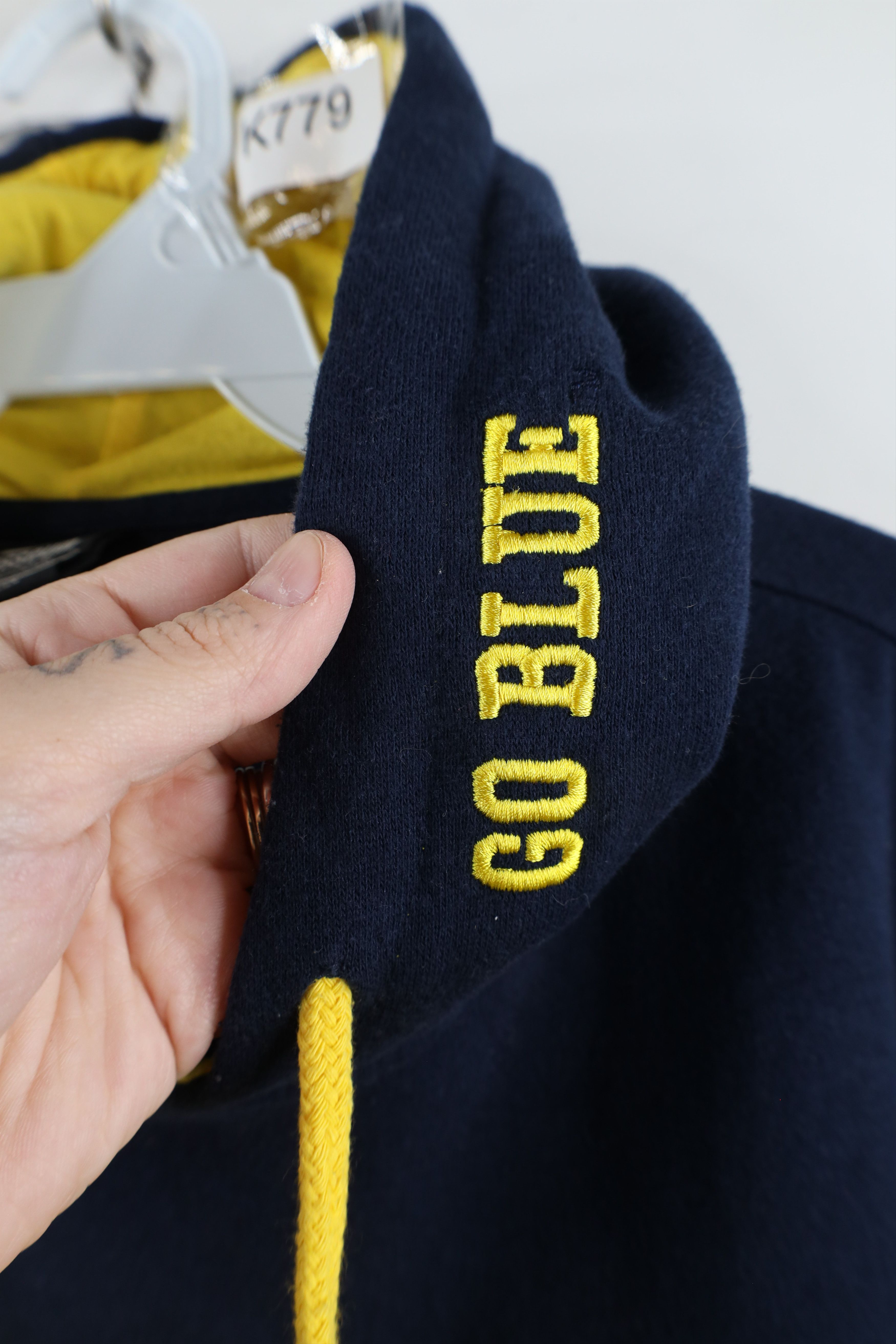 Vintage Vintage Spell Out University of Michigan Hoodie Sweatshirt Size US M / EU 48-50 / 2 - 4 Thumbnail