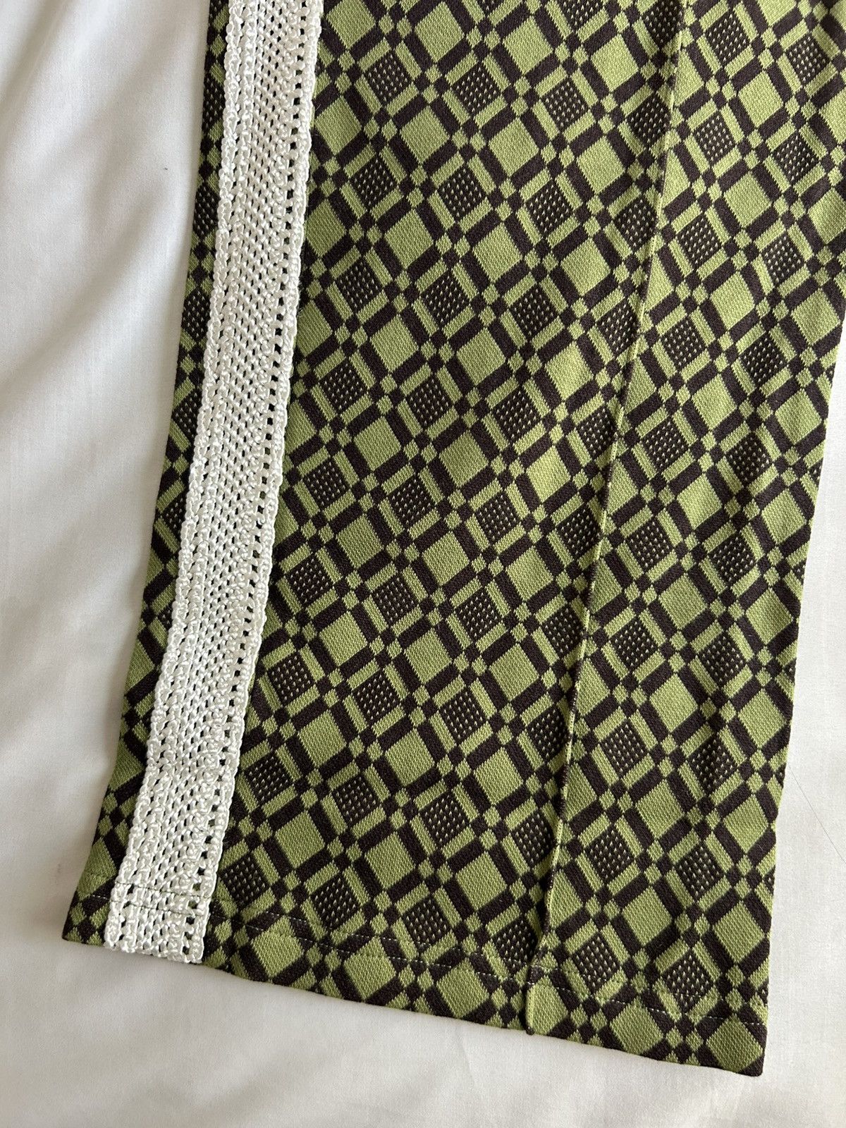 Wales Bonner Wales Bonner Cotton Blend Jacquard Track Pants Large Size US 33 - 3 Thumbnail