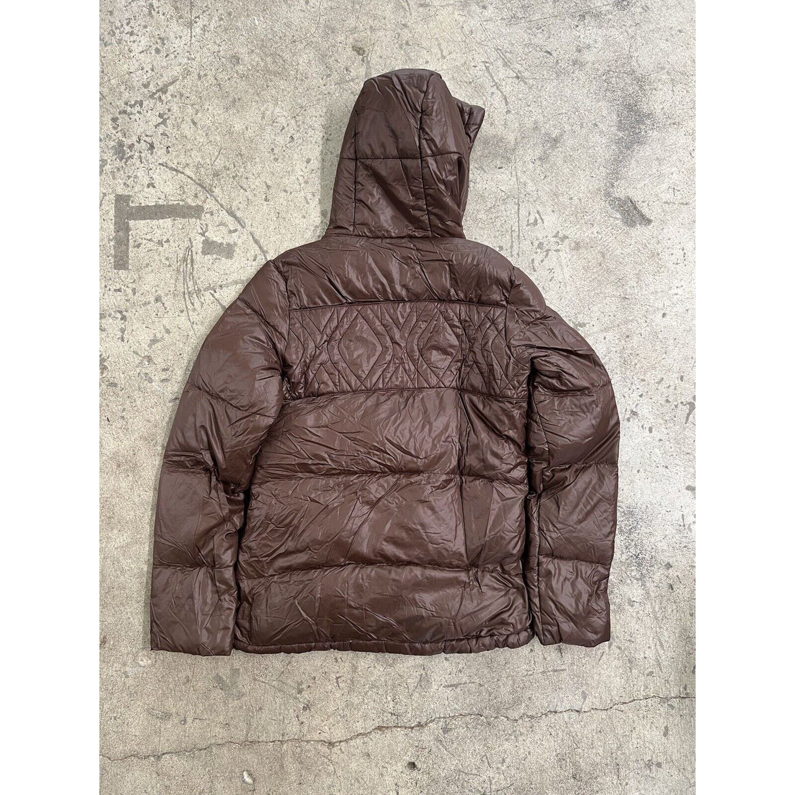 Nike ACG NIKE ACG 550 Fill Brown Down Jacket Size Small Quilted Size S / US 4 / IT 40 - 2 Thumbnail