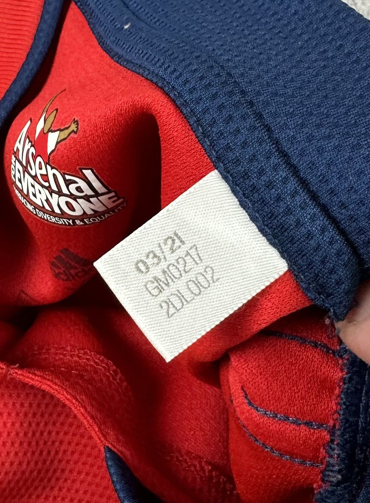 Adidas Adidas Arsenal Fc Home 2021/22 Soccer Jersey Size US XS / EU 42 / 0 - 10 Thumbnail