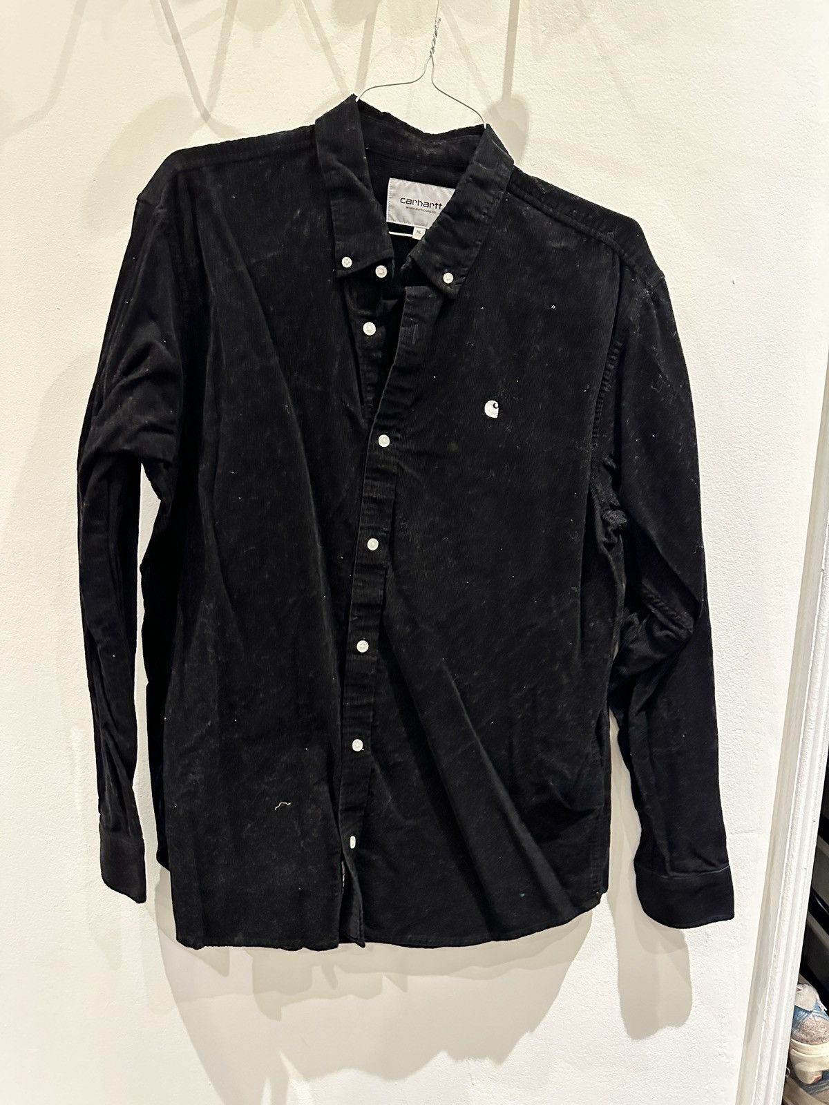 Carhartt Wip Carhartt WIP corduroy Long Sleeve Shirt XL Size US XL / EU 56 / 4 - 1 Thumbnail