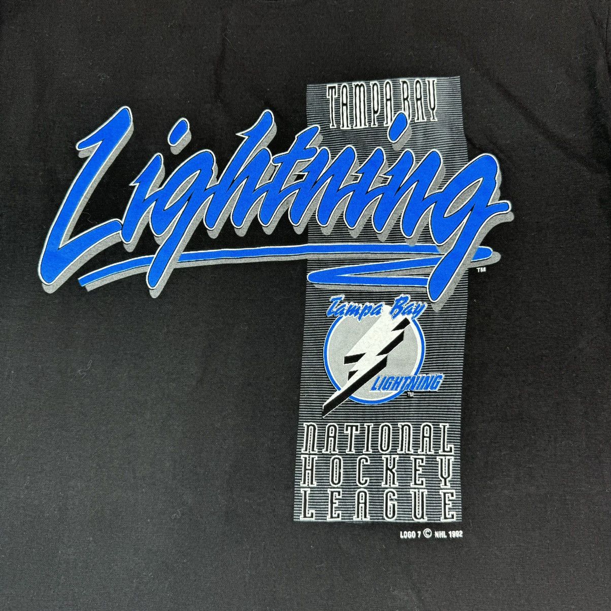 NHL × Vintage Vintage Tampa Bay Lightning T shirt NHL National Hockey Size US XL / EU 56 / 4 - 6 Thumbnail