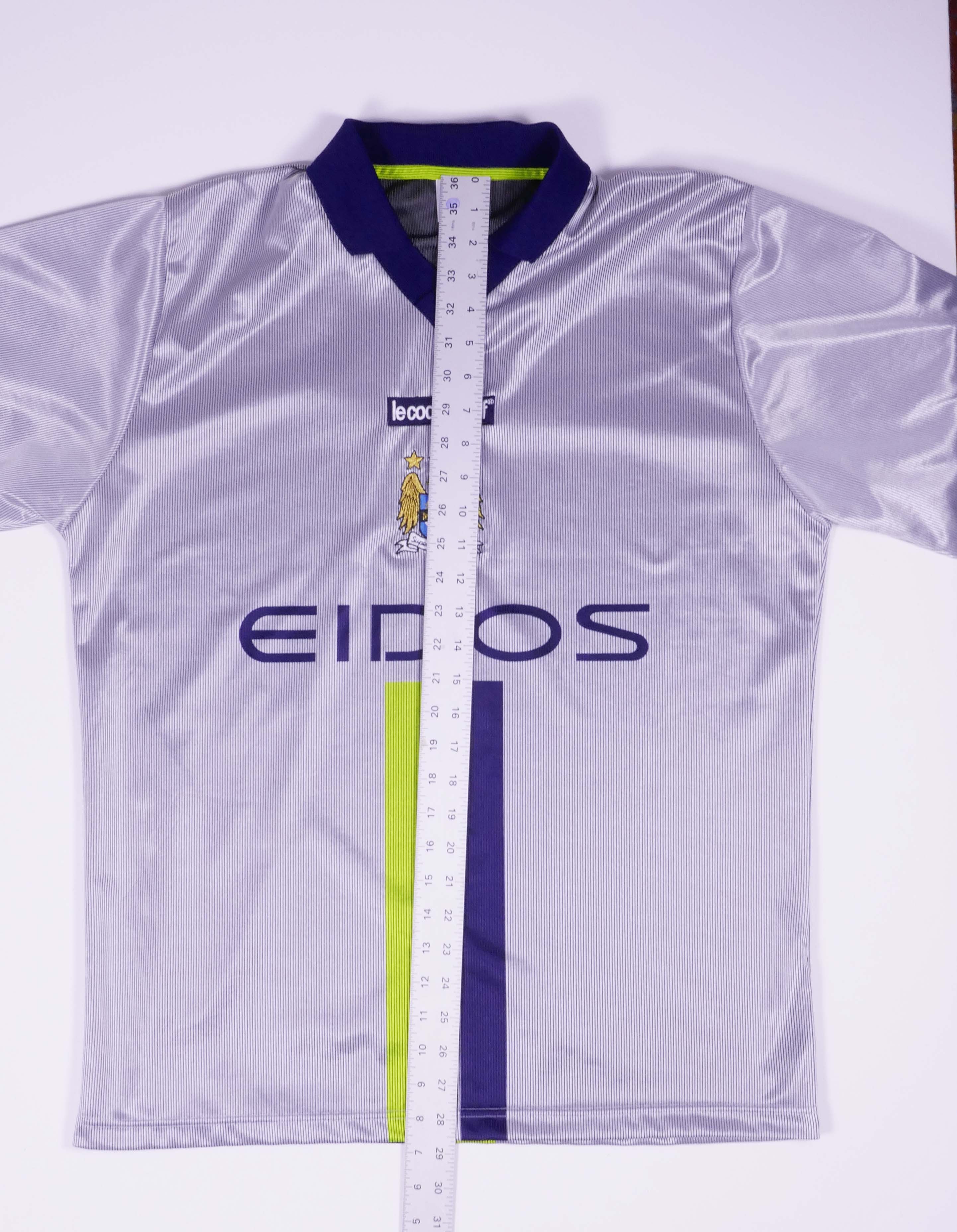 Le Coq Sportif Manchester City 01/02 2001-2002 Away Jersey Authentic Size US M / EU 48-50 / 2 - 3 Thumbnail