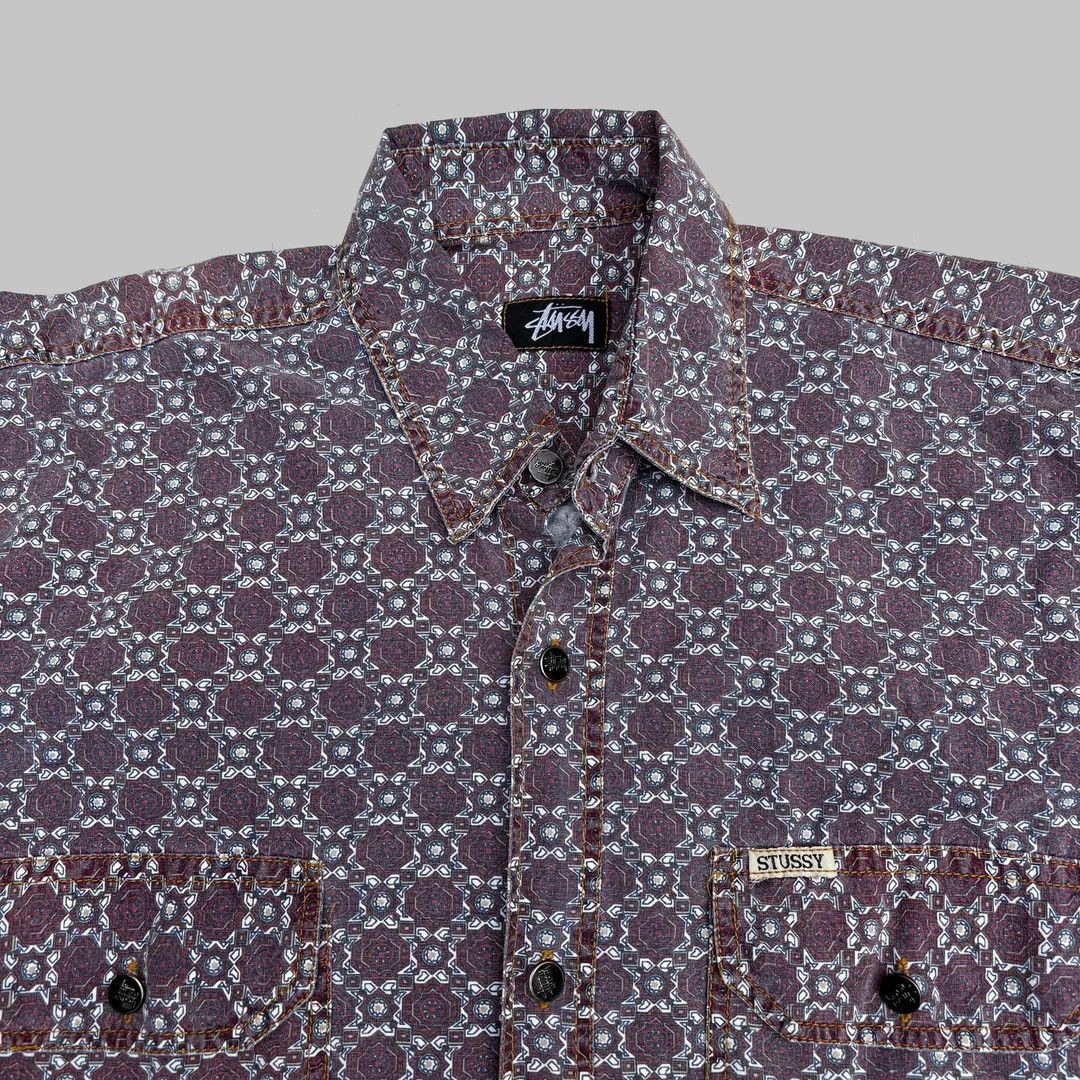 Stussy Stussy 1980 80s Vintage USA Made L/S Surf Rare Shirt Size US L / EU 52-54 / 3 - 2 Thumbnail