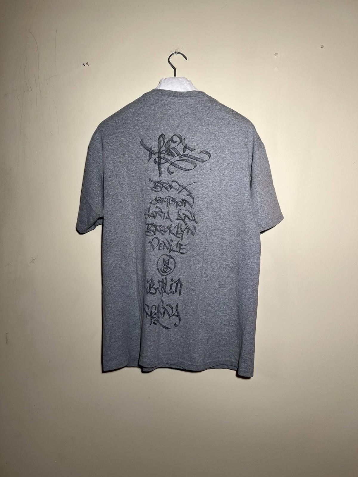 Stussy 2006 Stussy X Mode 2 World Tour Graffiti Script T-shirt Size US L / EU 52-54 / 3 - 5 Thumbnail