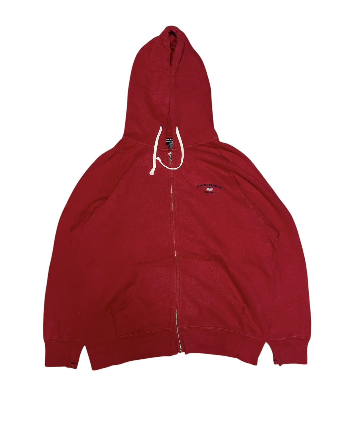 Polo Ralph Lauren × Ralph Lauren Vintage Polo Jeans Company Ralph Lauren Hoodie Size US L / EU 52-54 / 3 - 1 Thumbnail