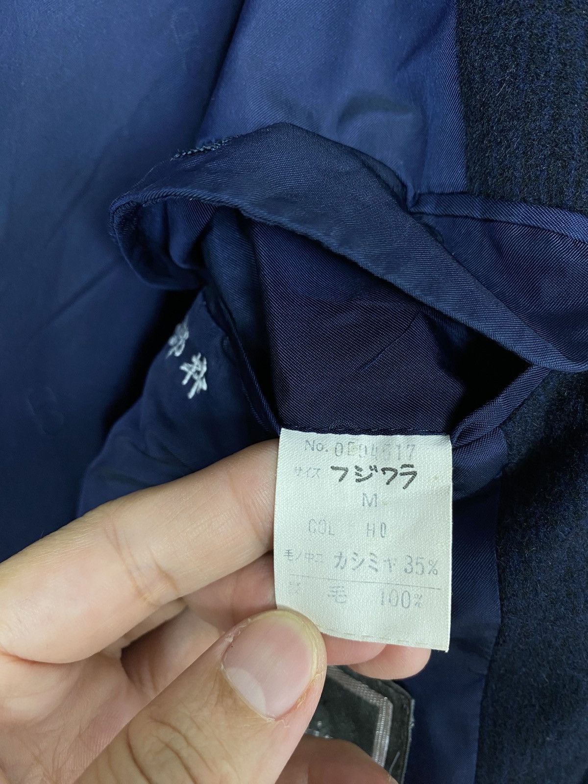 Christian Dior Monsieur Rare‼️ Vintage Christian Dior Cashmere Long Coat Made Japan Size US M / EU 48-50 / 2 - 5 Thumbnail