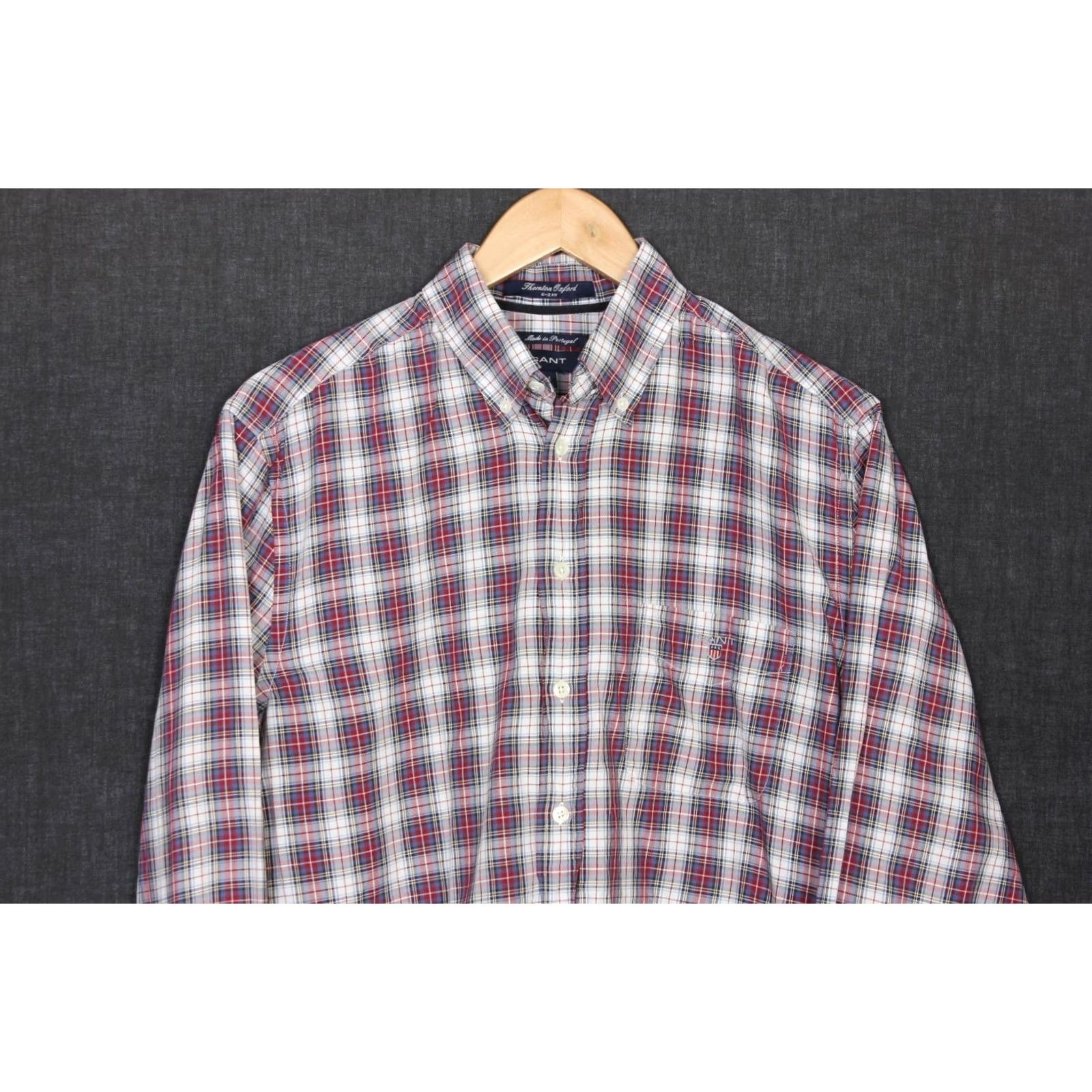 Gant GANT THORNTON OXFORD E-Z Fit Check Plaid Casual Shirt Long Sleeve Men M Size US M / EU 48-50 / 2 - 3 Thumbnail