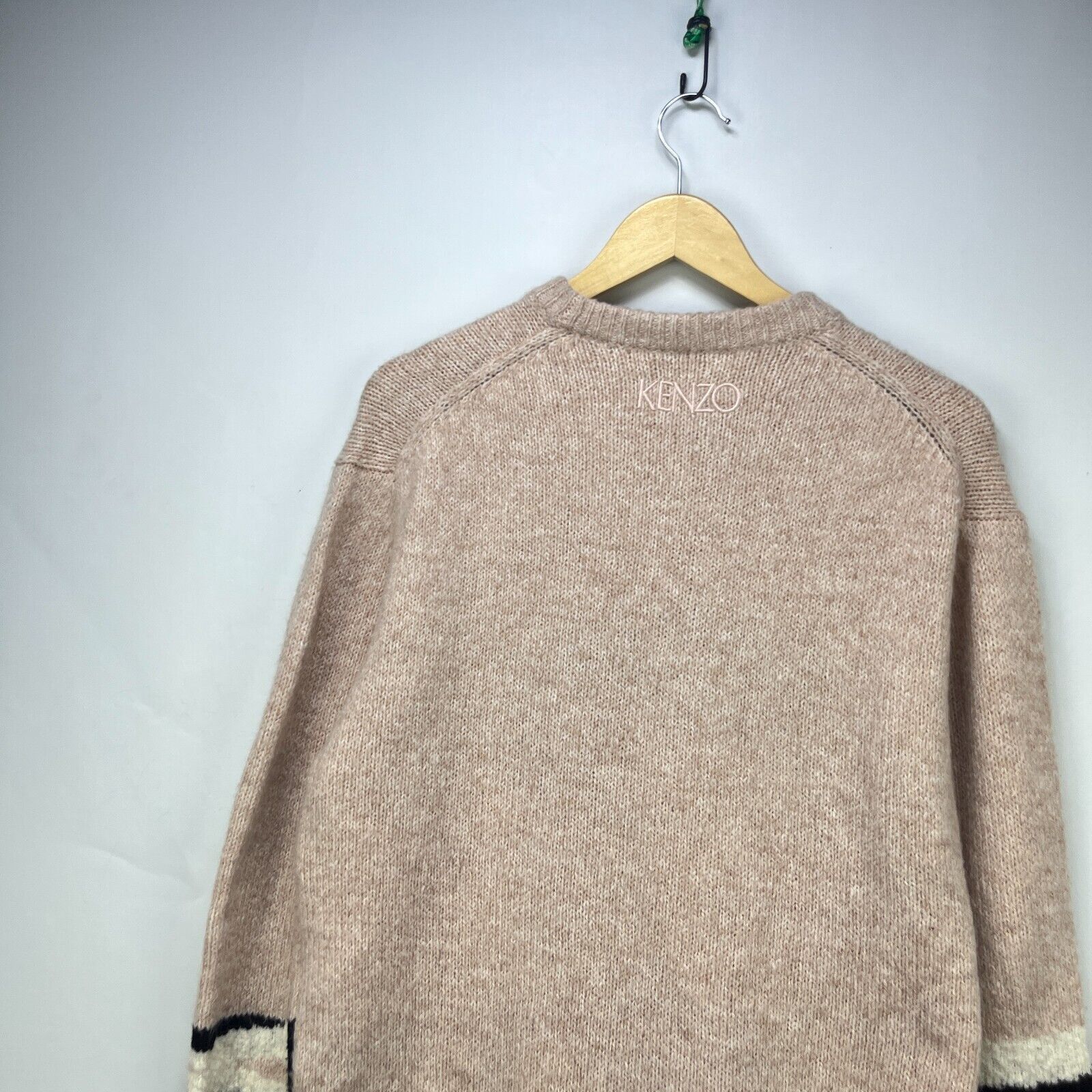 Kenzo × Vintage Kenzo Sweater Medium Tiger Knit Jumper Dress Women's Medium Size M / US 6-8 / IT 42-44 - 14 Thumbnail