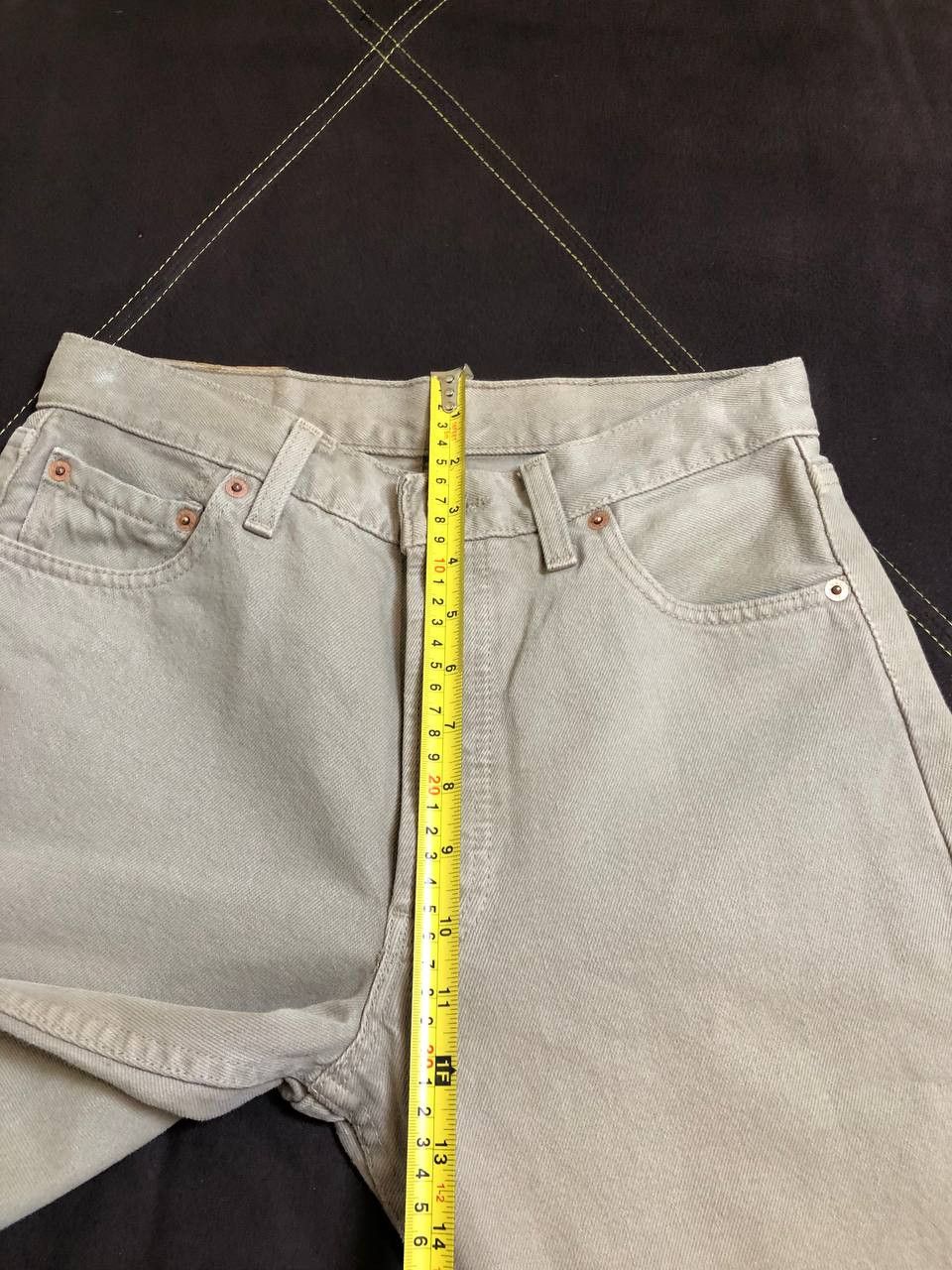 Levi's Levi's 501 Beige Jeans Button Fly Straight jeans Size US 30 / EU 46 - 10 Thumbnail