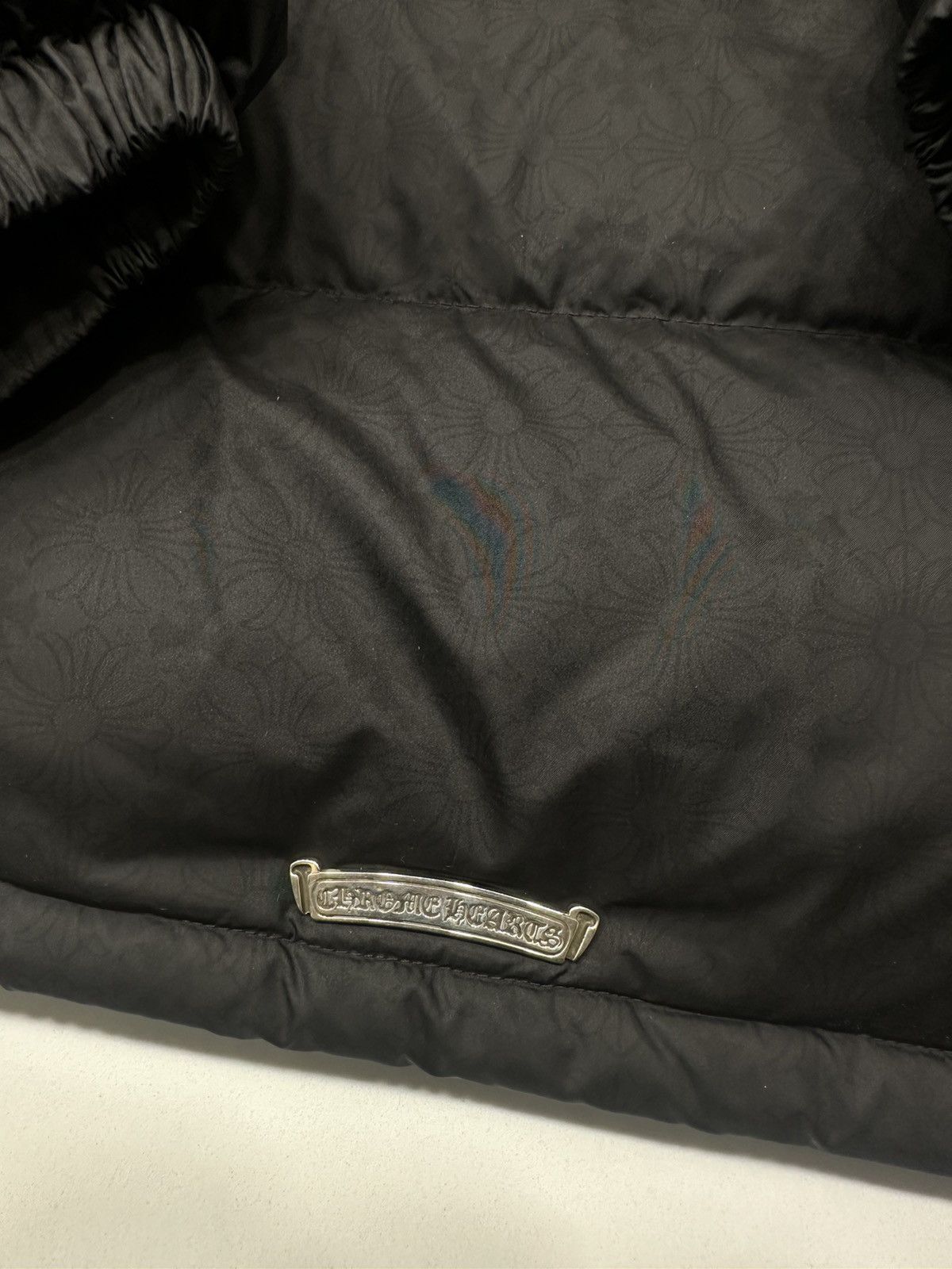 Chrome Hearts 🔥Chrome Hearts Black Pattern Stiff V2 Puffer Down Jacket🔥 Size US S / EU 44-46 / 1 - 14 Thumbnail
