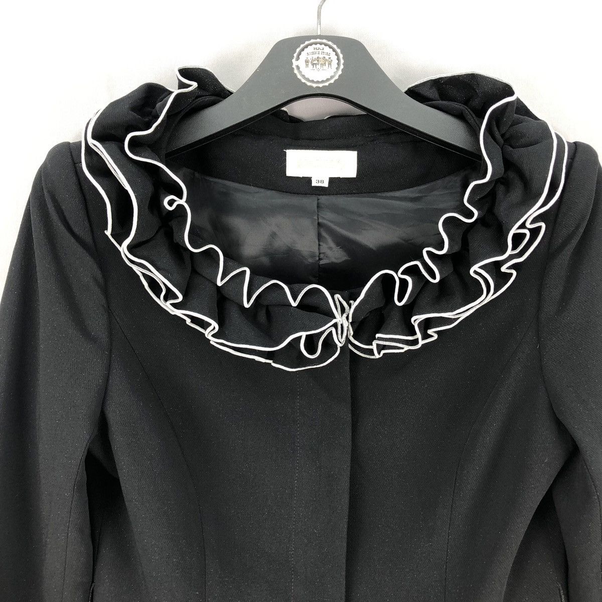 Japanese Brand Vintage Sanctuary Women Cropped Jacket Size XXS / US 00 / IT 34 - 7 Thumbnail