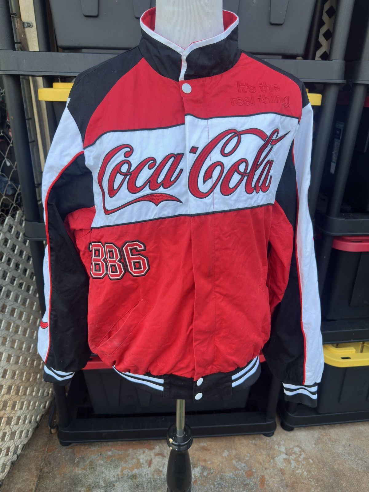 Coca Cola Coca-Cola & The Laundry Room Racing Jacket Unisex Medium Size US M / EU 48-50 / 2 - 1 Thumbnail