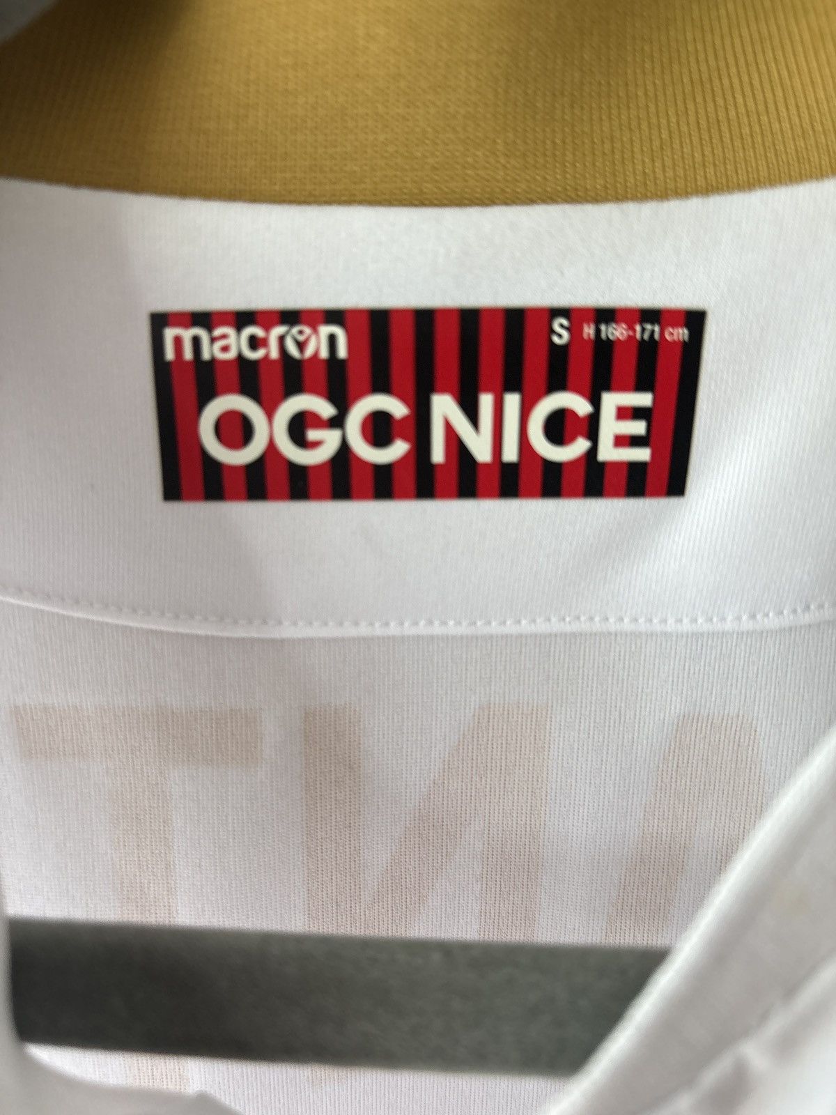 Macron OGC Nice third jersey Men's S Dante Size US S / EU 44-46 / 1 - 3 Thumbnail