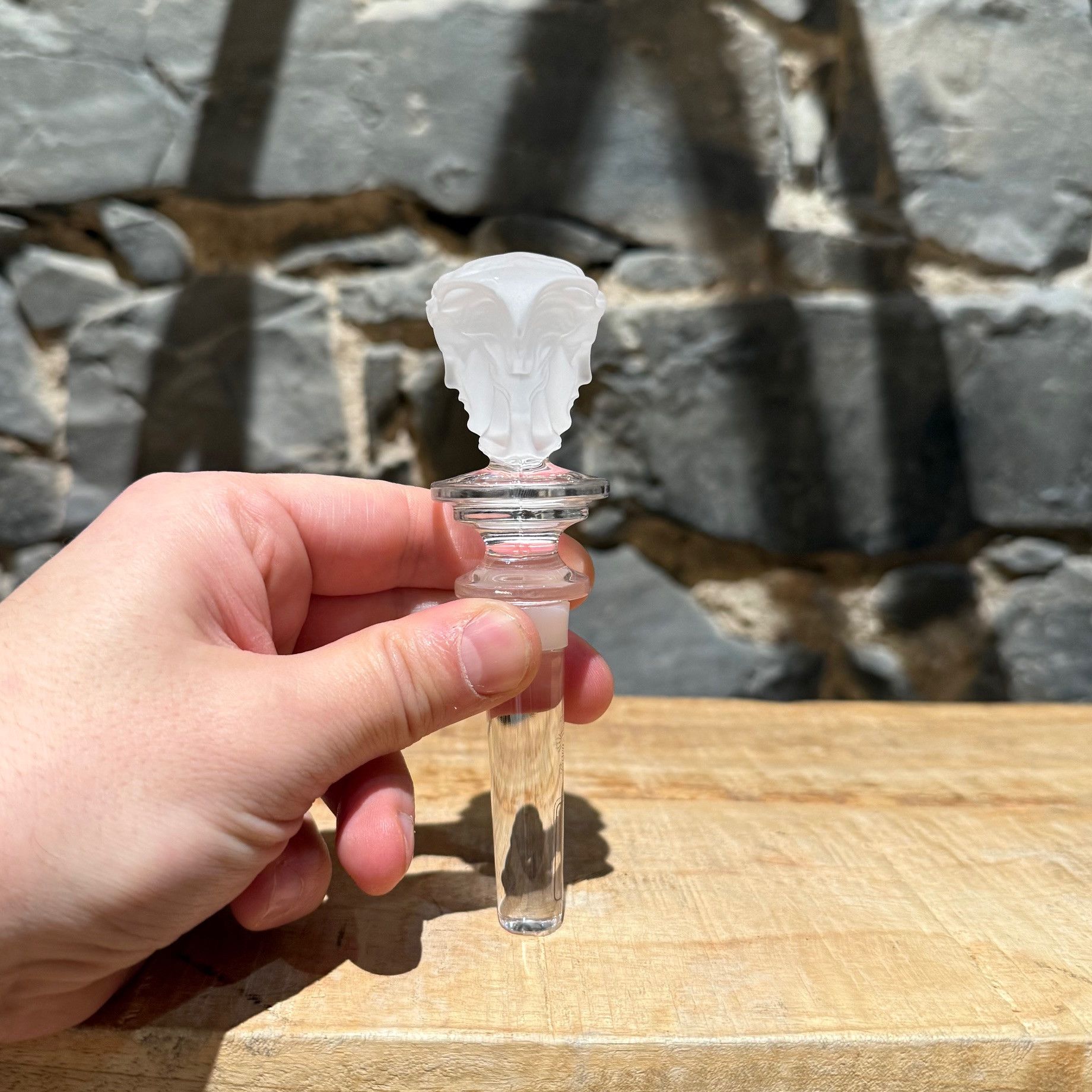 Versace Versace X Rosenthal Crystal Medusa Head Bottle Stopper Size ONE SIZE - 3 Thumbnail