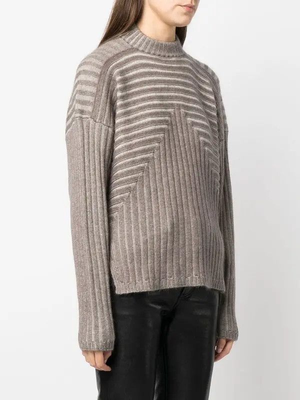 Rick Owens o1y0126 Sweater in Gray Size S / US 4 / IT 40 - 2 Thumbnail