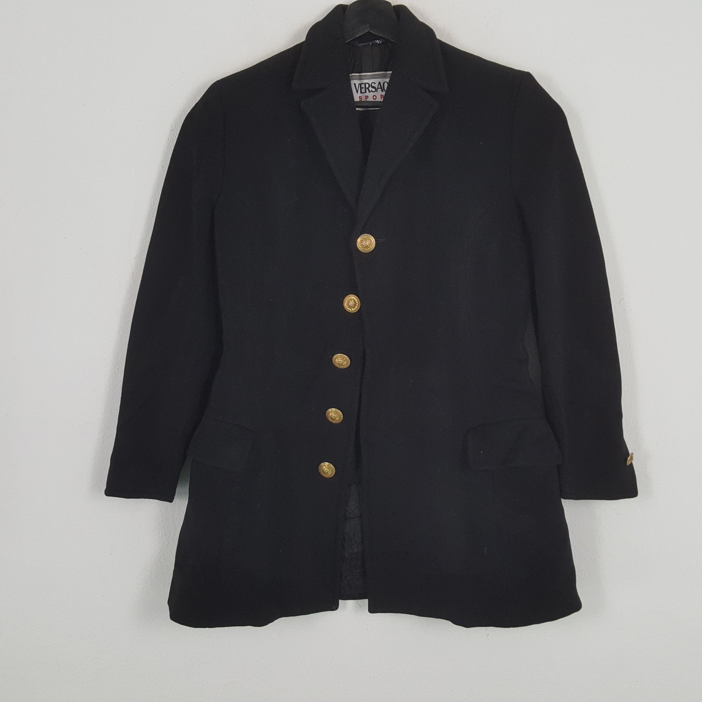 Versace × Vintage VERSACE SPORT Fashion Brand Jacket Size US S / EU 44-46 / 1 - 1 Thumbnail