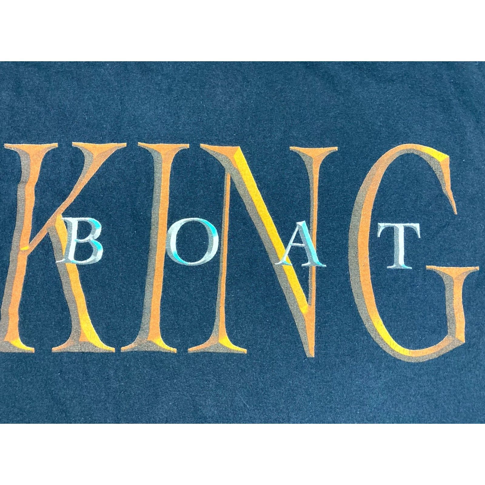 Vintage Lil Yachty LB2 King Boat Graphic T-shirt Men XL Black Long Sleeve Rap Music Shirt Size US XL / EU 56 / 4 - 4 Thumbnail