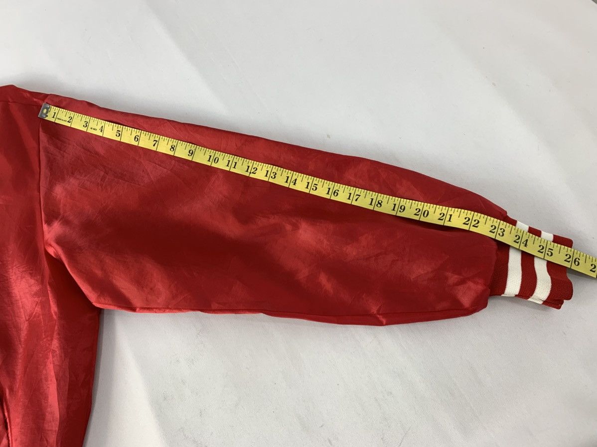Swingster 90s Swingster Go Big Red Red Satin Bomber Varsity Jacket Size US L / EU 52-54 / 3 - 12 Thumbnail